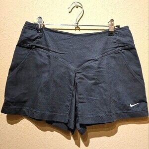 Nike Fit Dry Black Tennis Skirt Skort Size 2